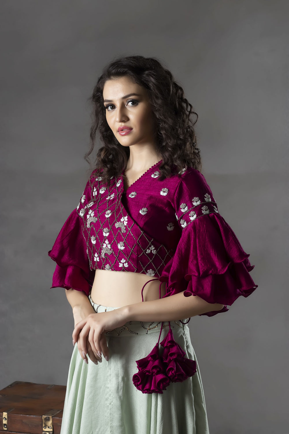 Sana Lehenga Set - anupellakuruofficial